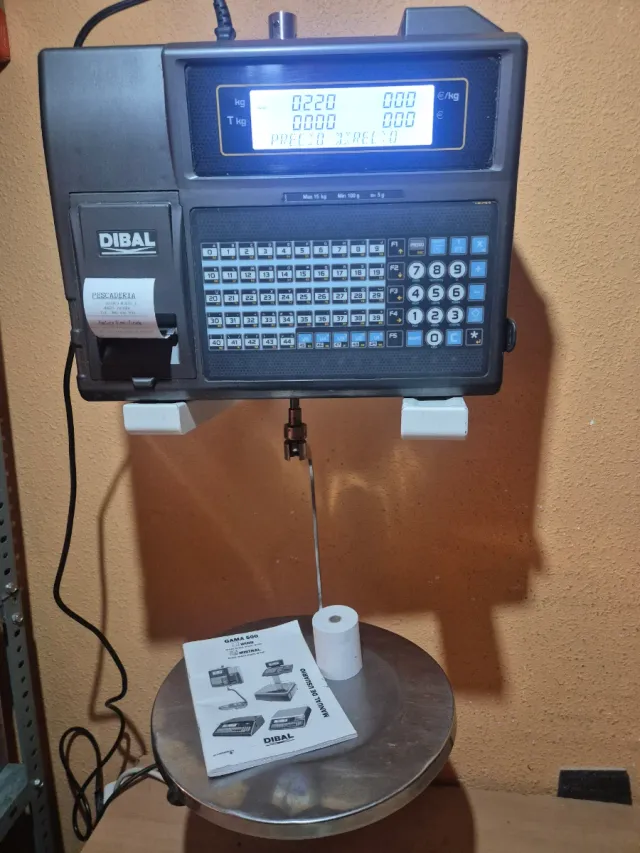 Balanza DIBAL MISTRAL con ticket y GARANTIA.