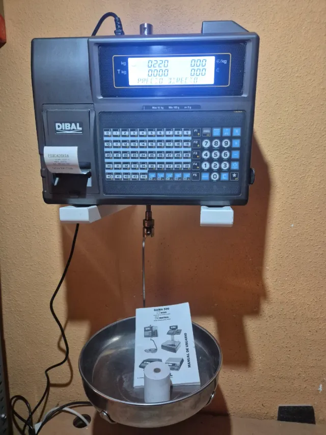 Balanza DIBAL MISTRAL con ticket y GARANTIA.