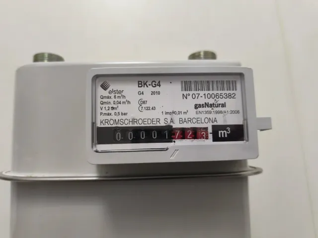 #214 Contador de gas BK-G4 actual