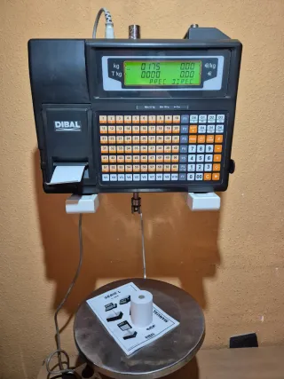 2 Básculas DIBAL Ticket Comunicadas.