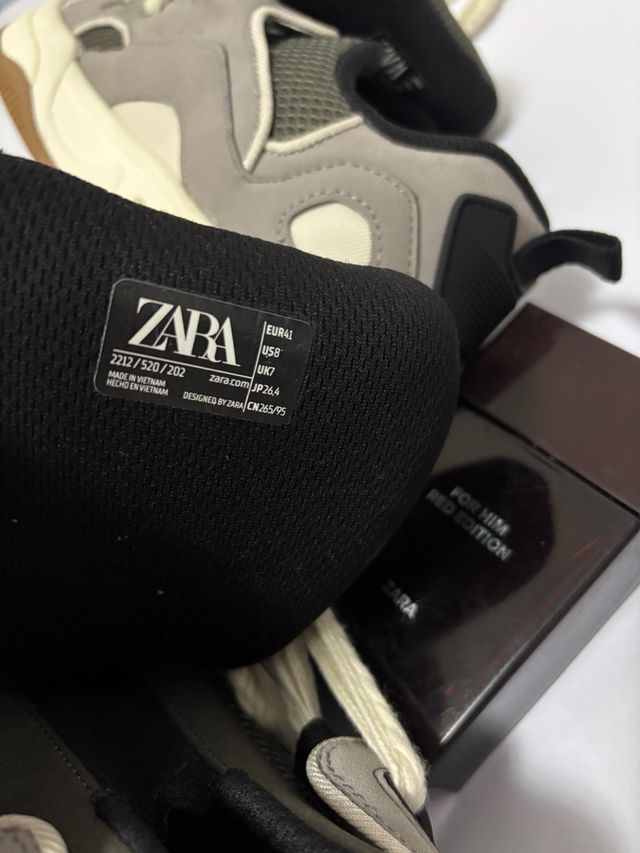 Scarpe Zara uomo grigie