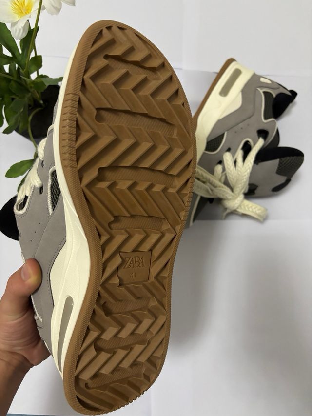 Scarpe Zara uomo grigie