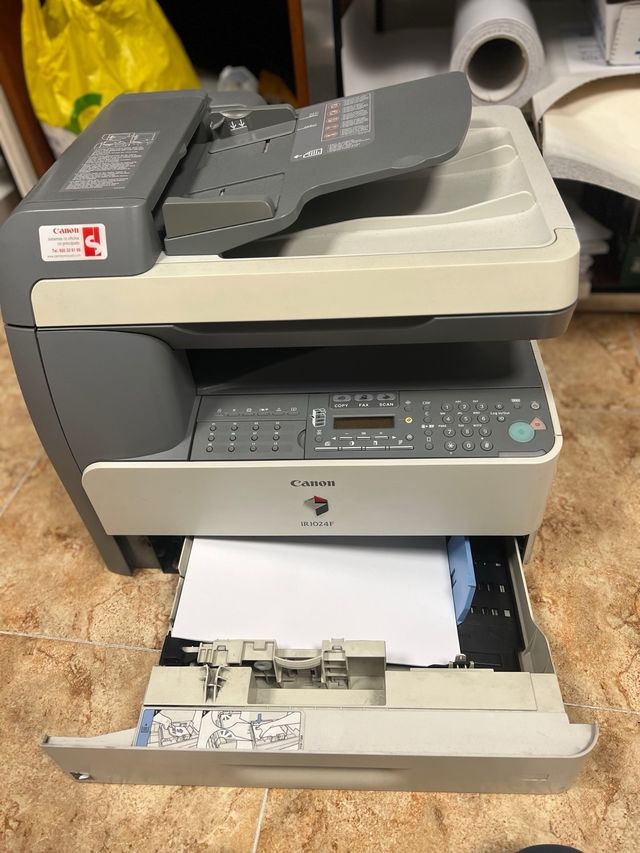 Impresora Canon iR1024F Multifunción
con 3 toner 