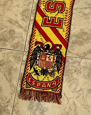 Bufanda España Escudo Águila. Colección.