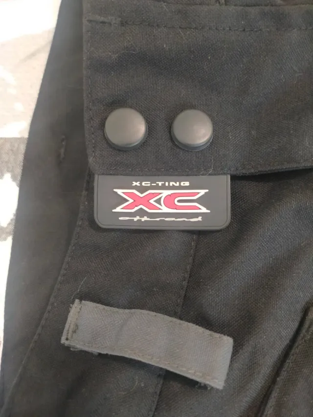 Pantalones Quad/Ski Impermeables Forro Negro