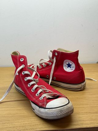 Converse All Star Rojas Talla 42