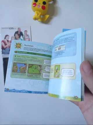 Zelda Phantom Manuales y tarjeta física originales