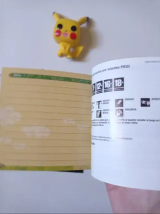 Zelda Phantom Manuales y tarjeta física originales