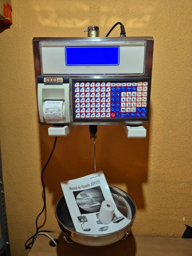 Balanza EPELSA JUPITER con ticket y GARANTIA.