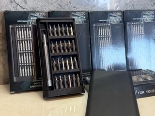 Lotto 6 porta inserti con kit inserti