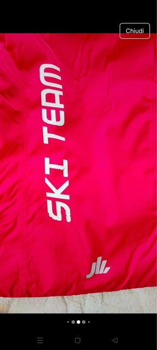 Giacca sci JAAM rossa donna taglia S