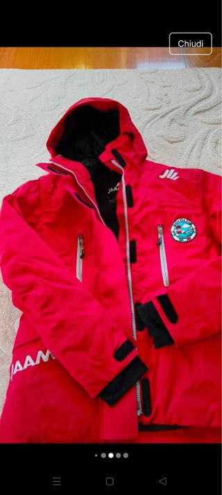 Giacca sci JAAM rossa donna taglia S