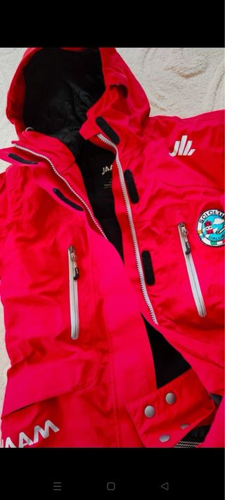 Giacca sci JAAM rossa donna taglia S