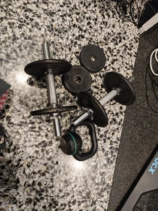 Pack Mancuernas y Pesas