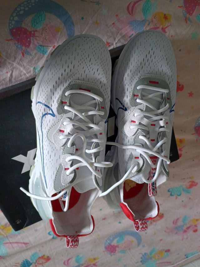 Zapatillas Nike React Vision Blancas