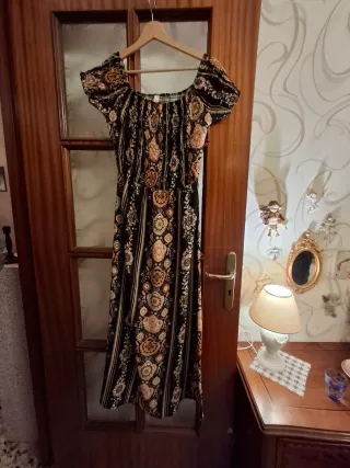 Vestito lungo donna fantasia