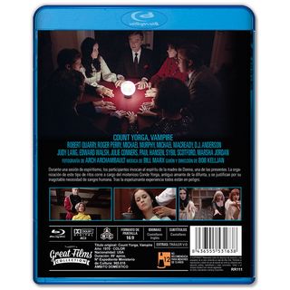 CONDE YORGA, VAMPIRO (Terror, Drama, Romántico)
