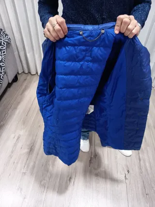 Piumino Max Mara Blu Taglia L