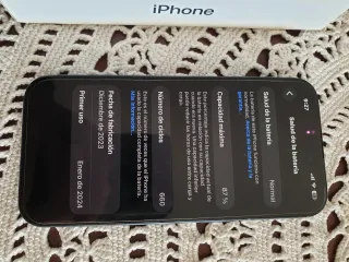iPhone 15 Pro 256 GB Negro/Gris