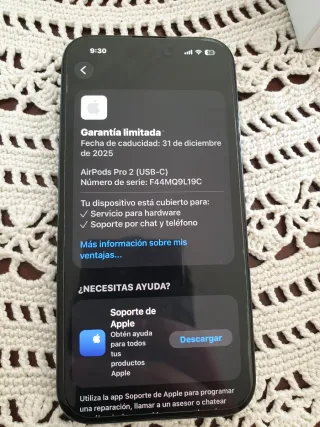 iPhone 15 Pro 256 GB Negro/Gris