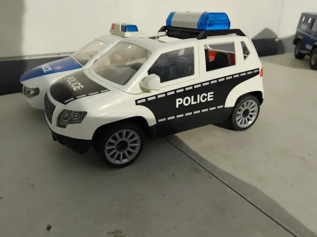 Coches Policía Playmobil (3 uds)
