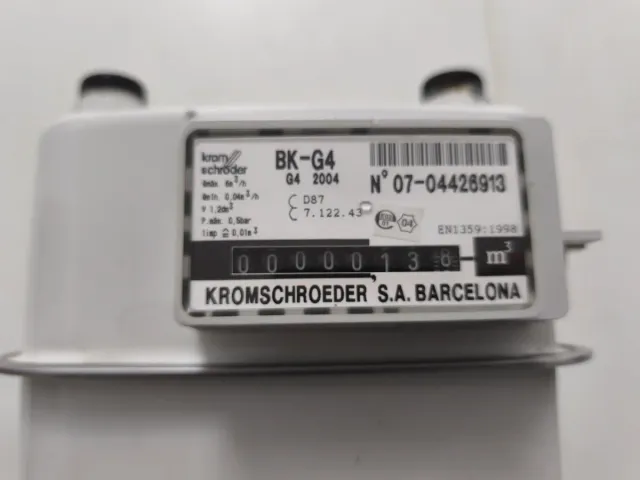 #216 Contador de gas Kromschroeder BK-G4