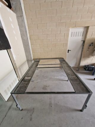 Estructura doble piso para 2 karts