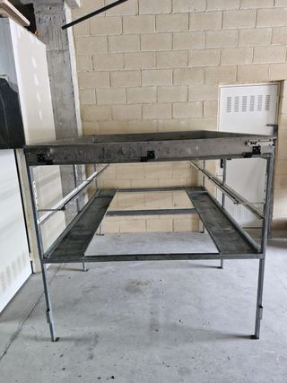 Estructura doble piso para 2 karts