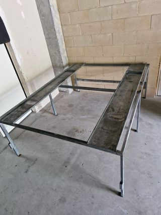 Estructura doble piso para 2 karts