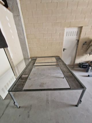 Estructura doble piso para 2 karts