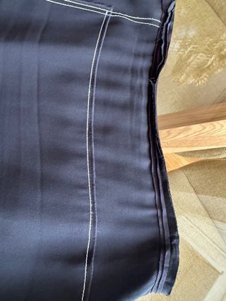 Falda asimétrica Zara negra