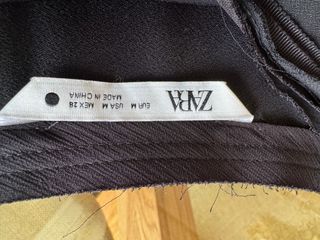 Falda asimétrica Zara negra