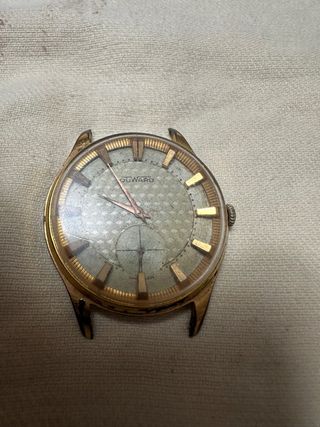 Reloj Duward Mecánico Dorado y Plateado