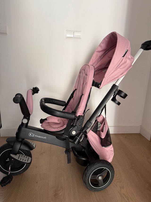 Triciclo Kinderkraft Rosa Poco Uso