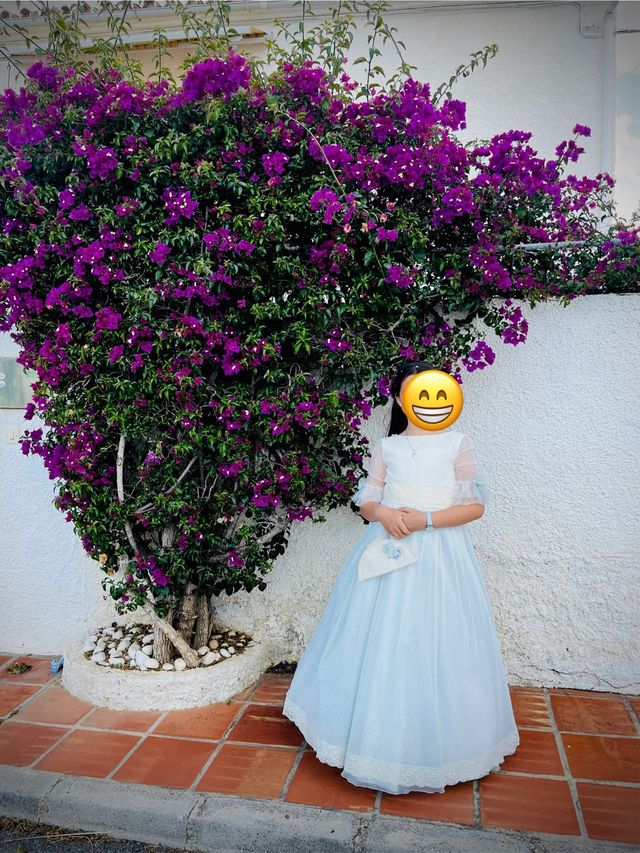 Vestido de Comunión 2025. Diseño Marla.