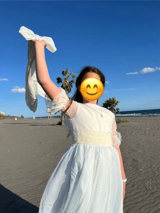 Vestido de Comunión 2025. Diseño Marla.