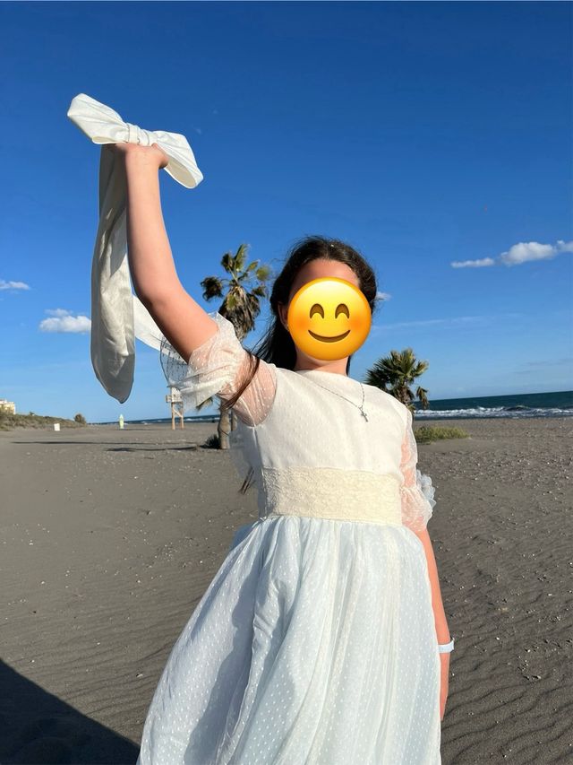 Vestido de Comunión 2025. Diseño Marla.