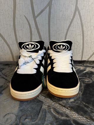 Adidas Zapatillas Negras y Beige