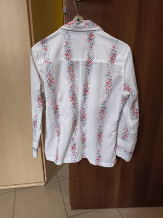 Camicia donna fantasia floreale taglia M