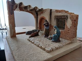 Pesebre artesanal