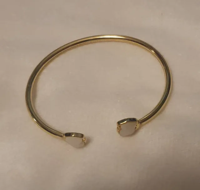 Pulsera Tous Oso Dorado y Piedra Blanca