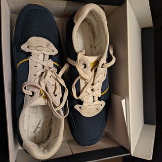 Scarpe Replay Uomo Tg 46 Blu/Beige