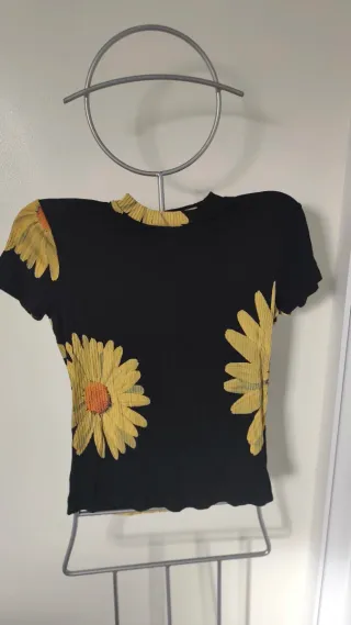 Top Desigual Estampado M/L. Buen estado