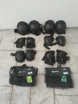 Protecciones patinaje infantil Oxelo
