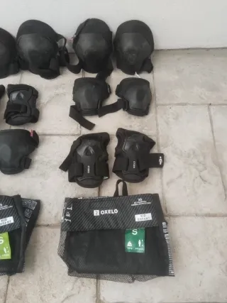 Protecciones patinaje infantil Oxelo