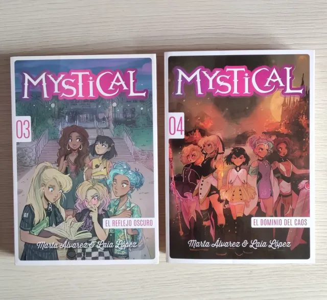 Libros Mystical 3 y Mystical 4