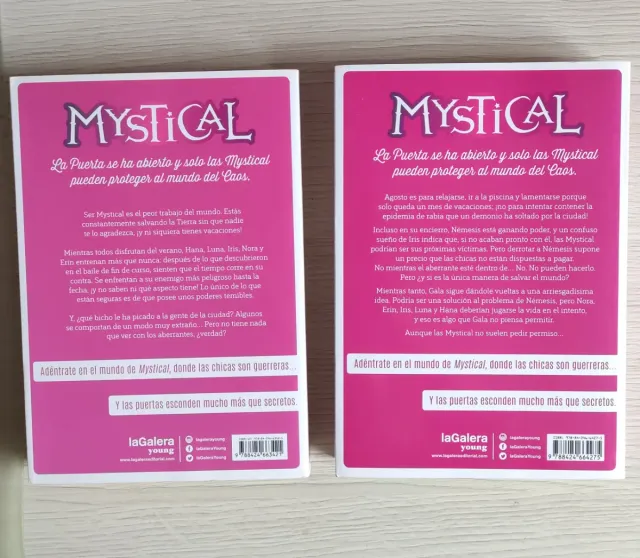 Libros Mystical 3 y Mystical 4