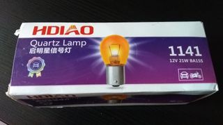 Lámparas intermitentes naranjas