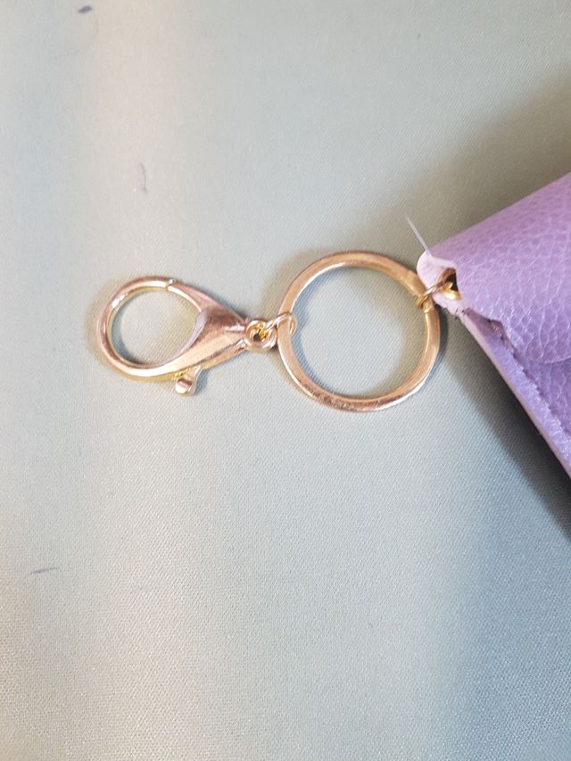 Portachiavi porta gel mani beige