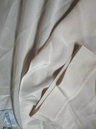 bata de seda Yamamay rosa